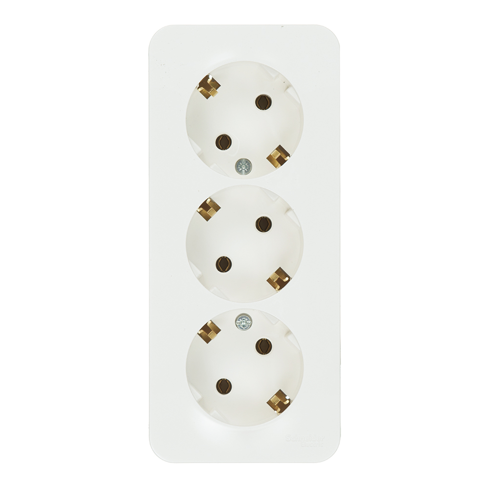 Розетка Systeme Electric Blanca накладная молочная (BLNRA010312)