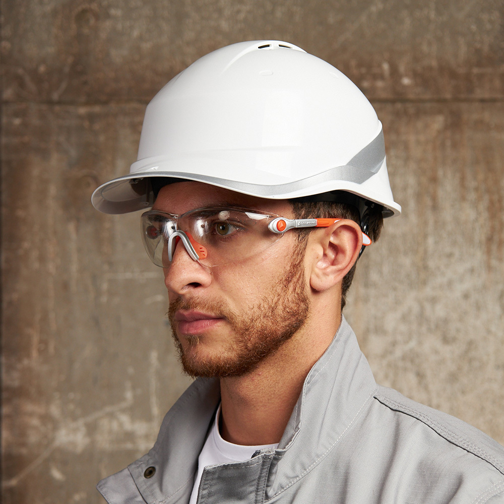 Очки защитные Delta Plus Vulcano 2 Clear открытые с прозрачными линзами панорамные (VULC2ORIN)