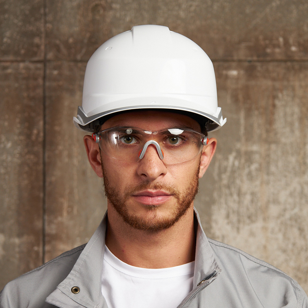 Очки защитные Delta Plus Vulcano 2 Clear открытые с прозрачными линзами панорамные (VULC2ORIN)