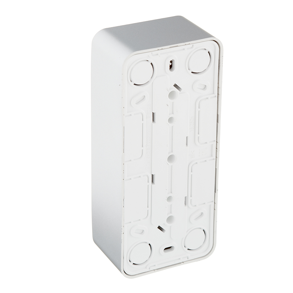 Розетка Systeme Electric Blanca накладная алюминий со шторками (BLNRA011313)