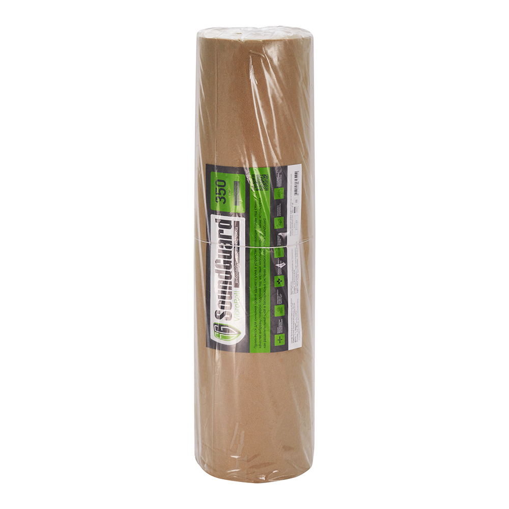 Подложка демпферная SoundGuard Vibro Roll 3,5 мм 1х15 м