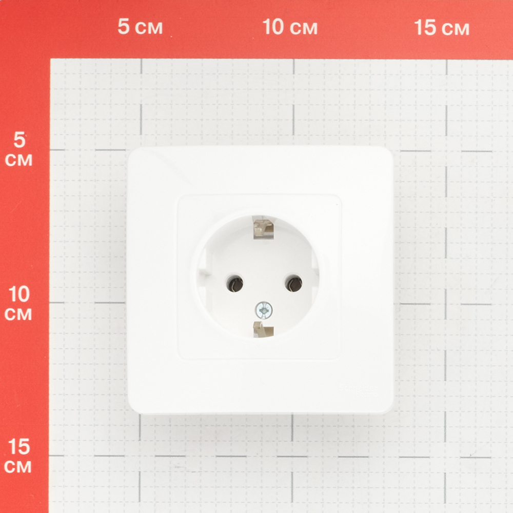 Розетка Systeme Electric Blanca встраиваемая молочная (BLNRS001012)