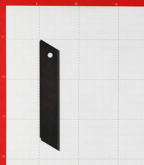 Лезвие для ножа Olfa 25 мм прямое (5 шт.) титановое покрытие