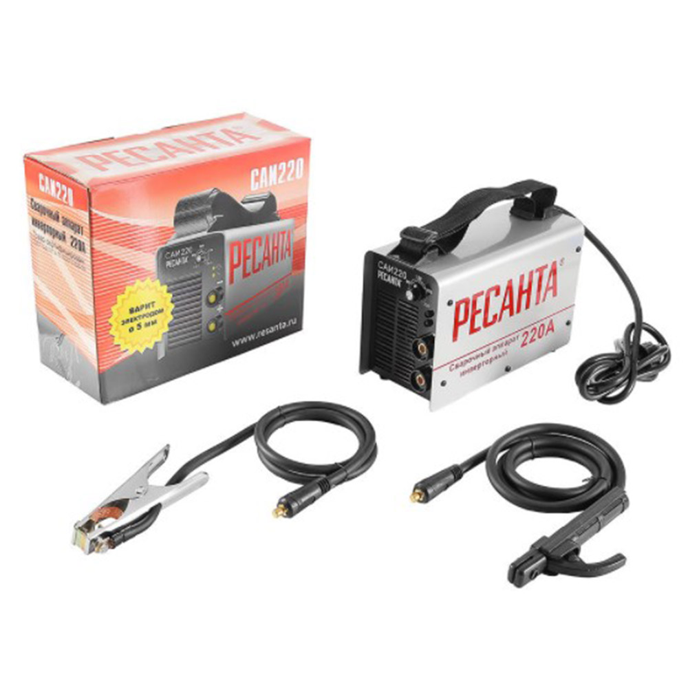 Сварочный аппарат инверторного типа Ресанта САИ 220 (65/3) ММА