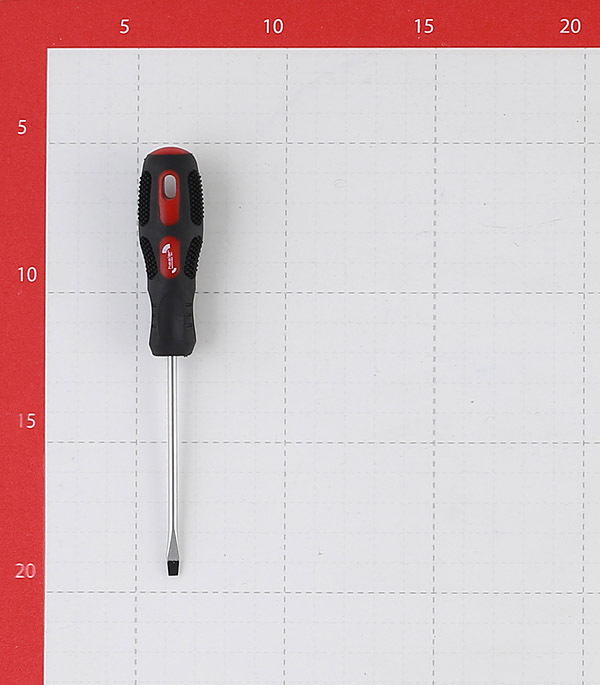 Отвертка плоская SL3 75 мм Hesler