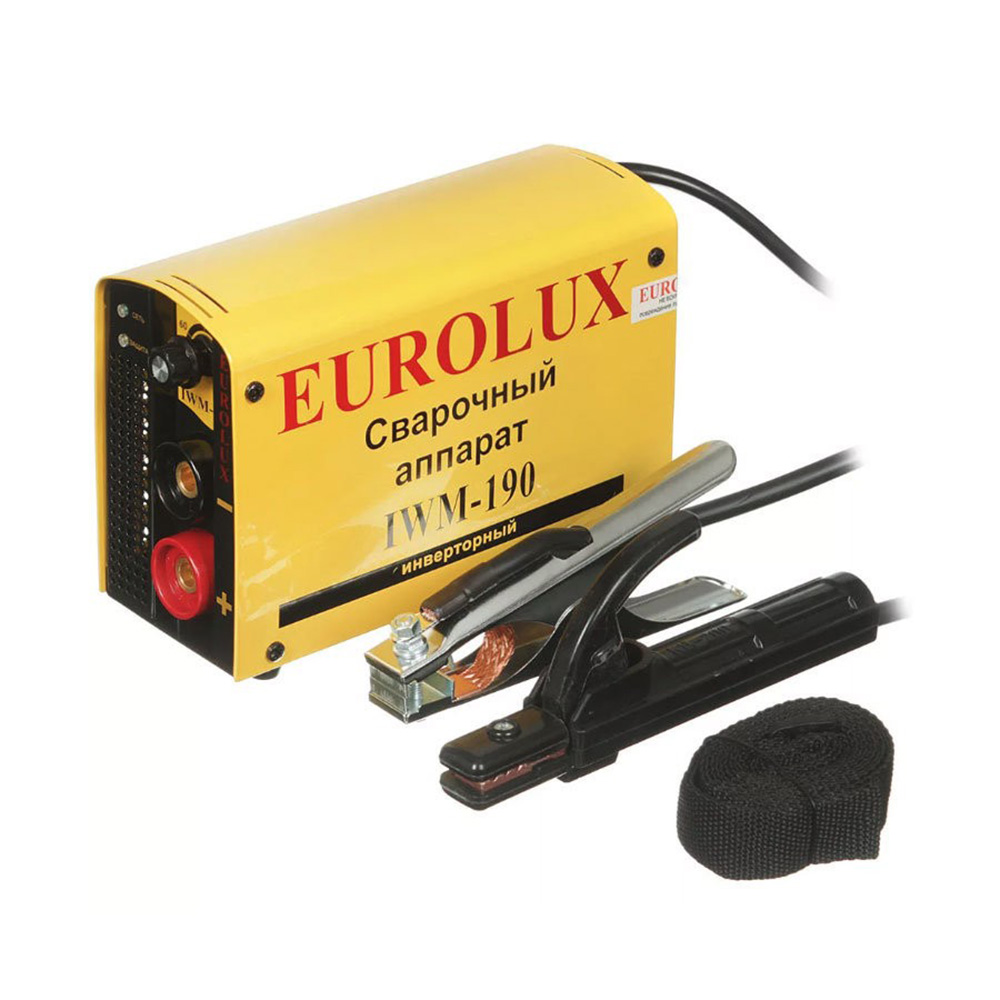 Сварочный аппарат инверторного типа Eurolux IWM190 (65/27) ММА