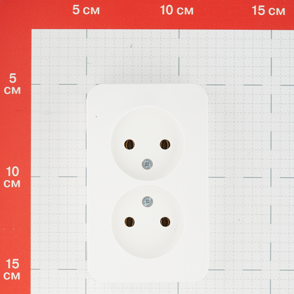 Розетка Systeme Electric Blanca накладная молочная (BLNRA000212)