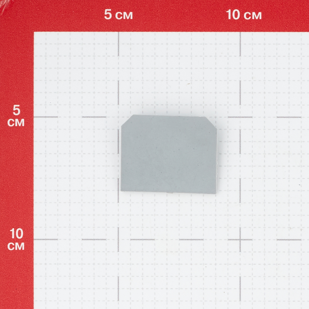 Заглушка Navigator для клеммных колодок 2,5 кв.мм серая (5 шт.) (612317)