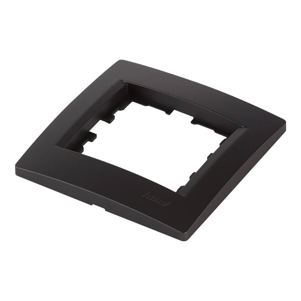 Рамка Lezard Karina одноместная черный бархат (707-4200-146)