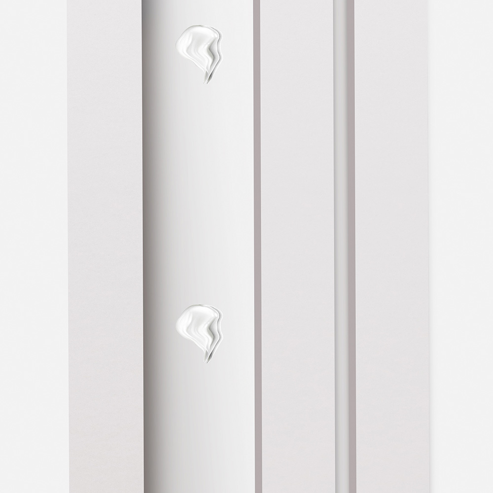 Декоративная рейка МДФ 35х16х2700 мм белая Стильный Дом