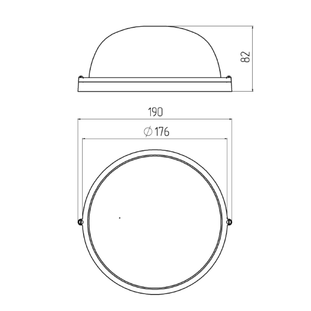 Светильник накладной Svet НБП 03-60-001 E27 60 Вт IP54 белый призма (1301-00010)