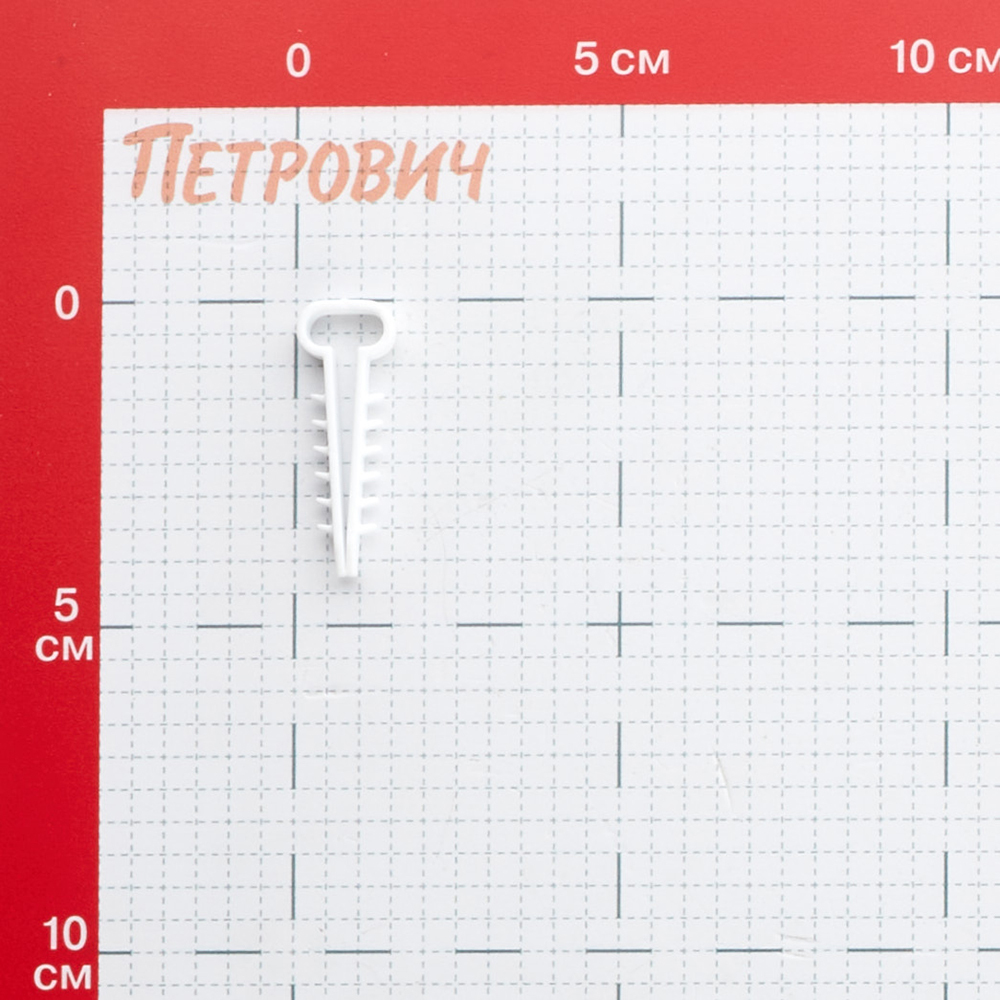 Дюбель-хомут для плоского кабеля Rexant 6-12 мм белый (100 шт.) (07-4612)