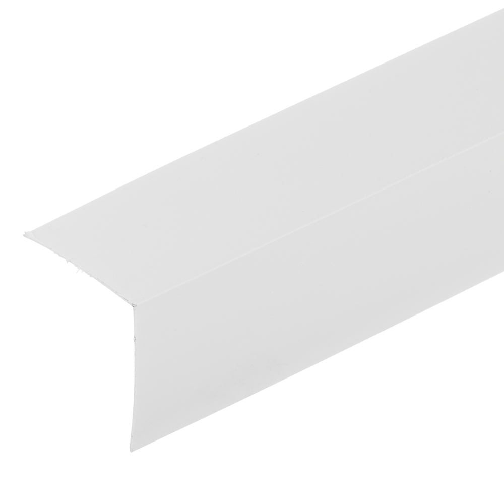 Уголок ПВХ 40х40х2700 мм гладкий белый