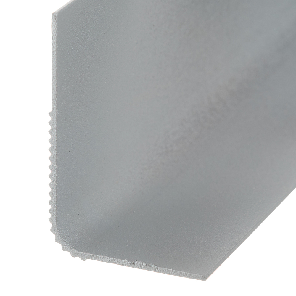 Порог алюминиевый угловой наружный 60х40х1800 мм серебро