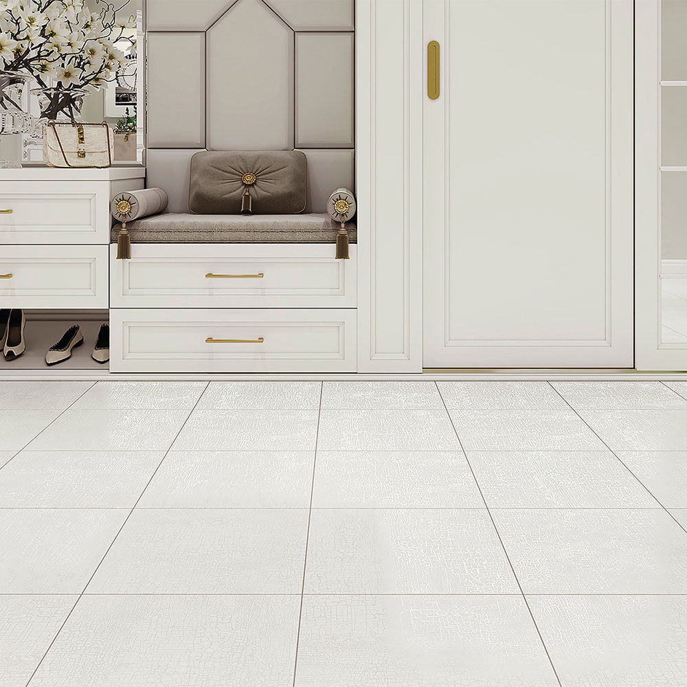 Керамогранит NewTrend Creta Blanco бежевый матовый 410х410х8 мм (11 шт.=1,85 кв.м)