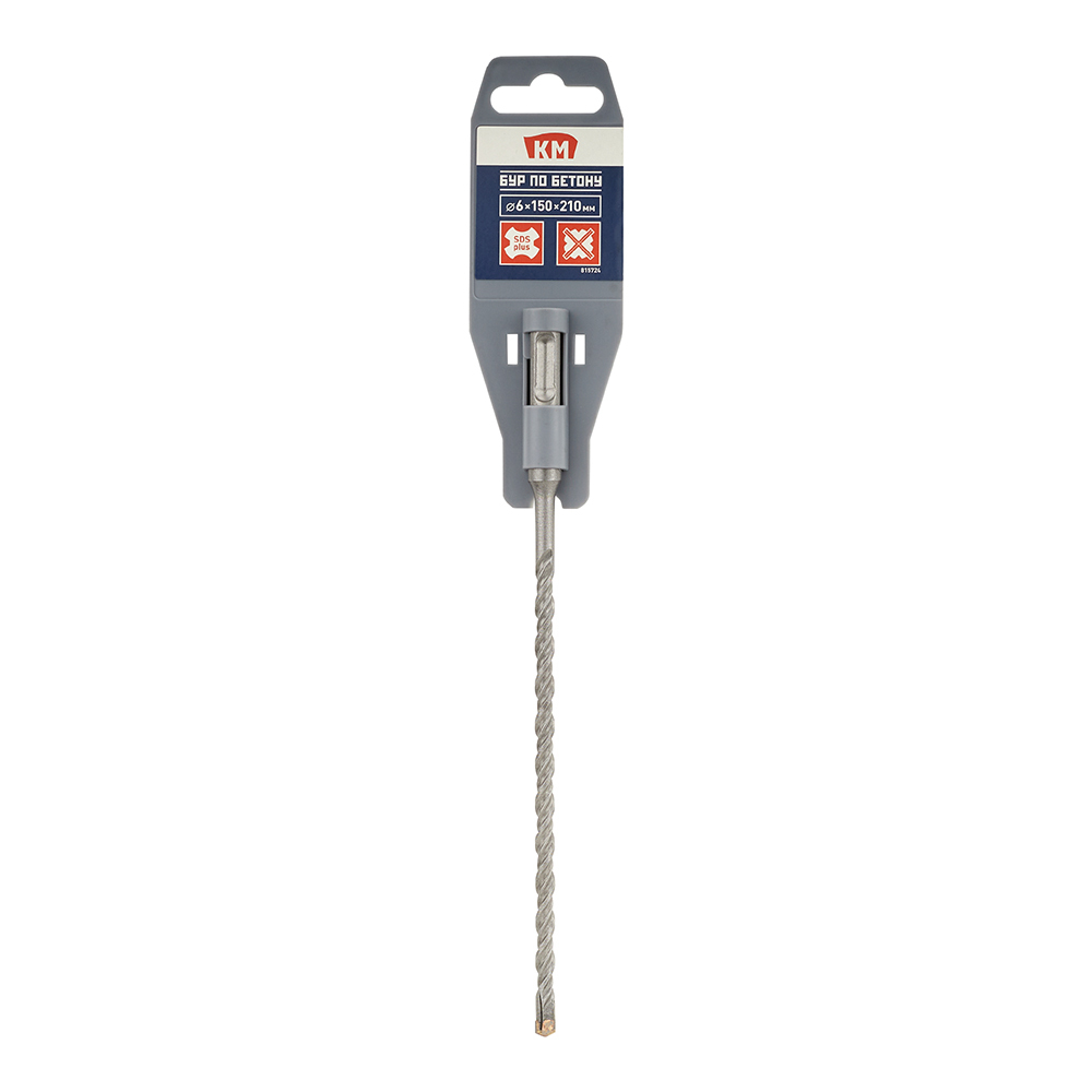 Бур SDS-plus КМ 6х150х210 мм (815724)