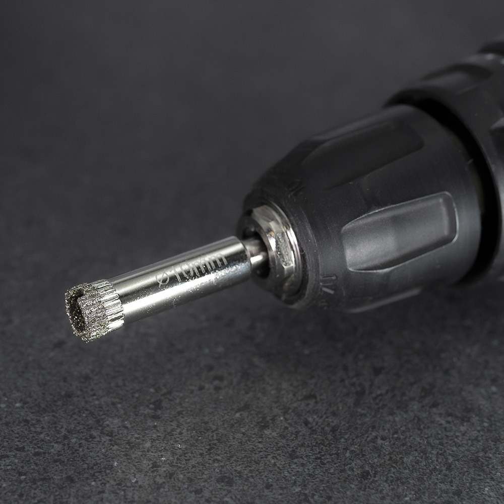 Коронка алмазная Diamond Industrial (DIDCSC010) по керамограниту d10 мм (2 шт.)