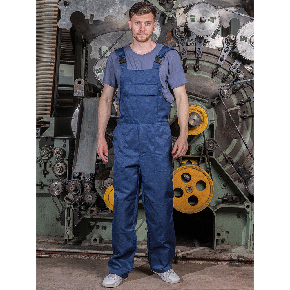 Полукомбинезон рабочий Мастер 56-58 рост 182-188 см темно-синий