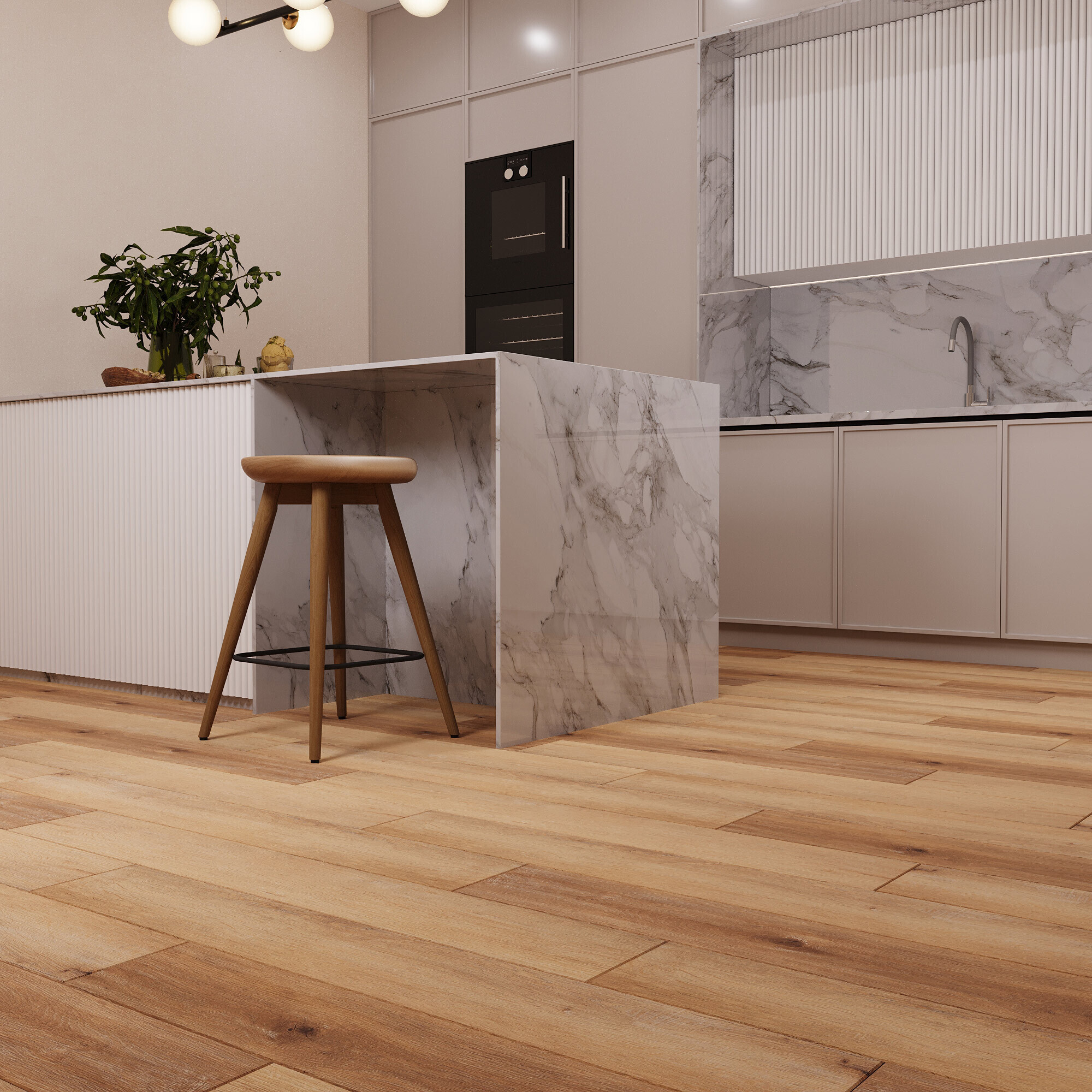 Смеситель для кухни Corsa Deco Vega Steel сталь/серый с гибким изливом однорычажный (966367)