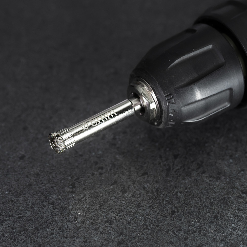 Коронка алмазная Diamond Industrial (DIDCSC008) по керамограниту d8 мм (2 шт.)
