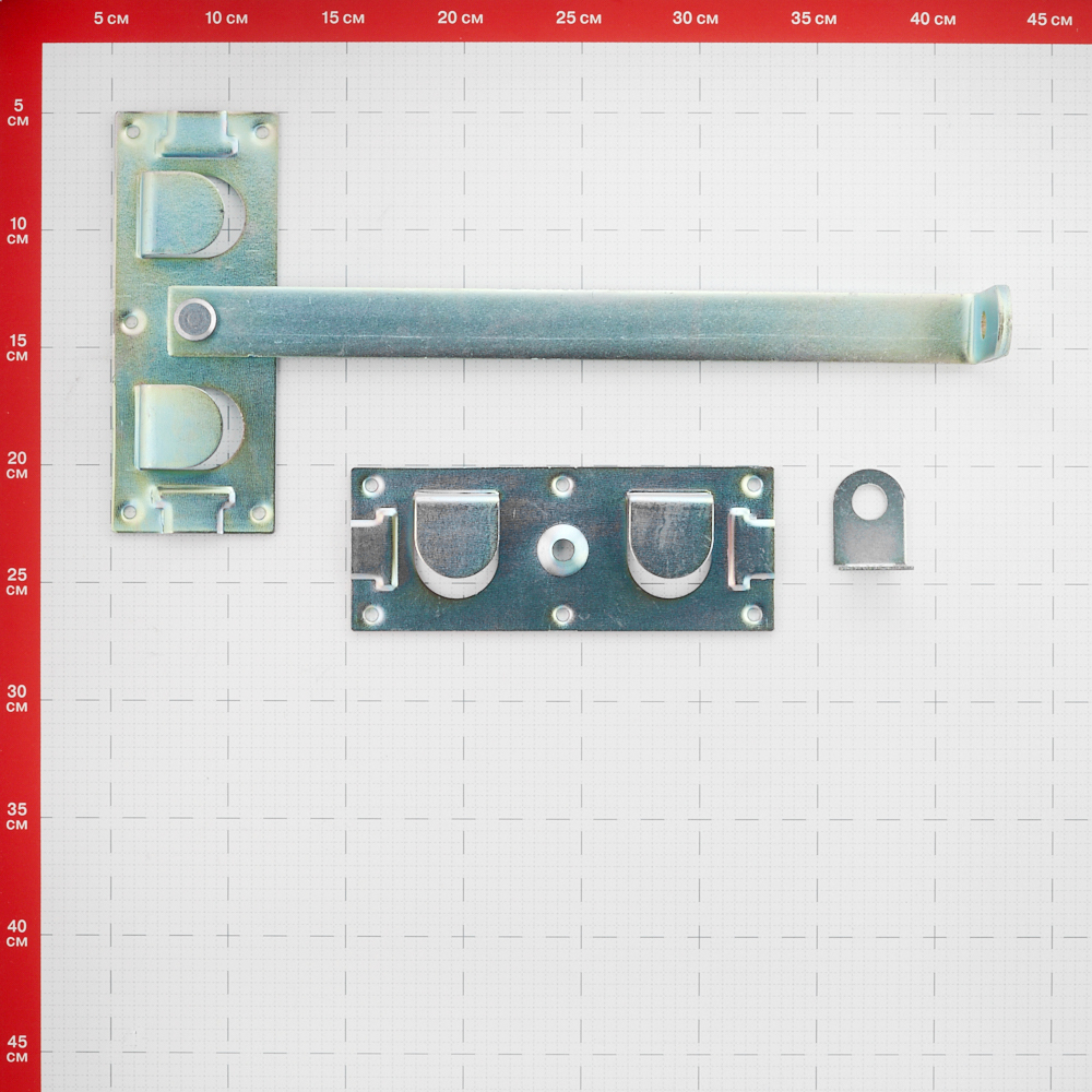 Засов воротный Gah Alberts поворотный 430 мм оцинкованный