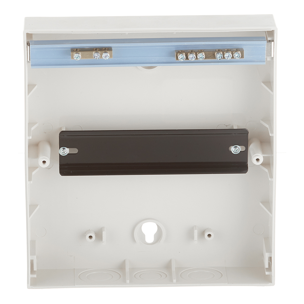 Щит распределительный навесной Dekraft ЩРН-П-8 пластиковый IP41 200х180х100 мм 8 модулей