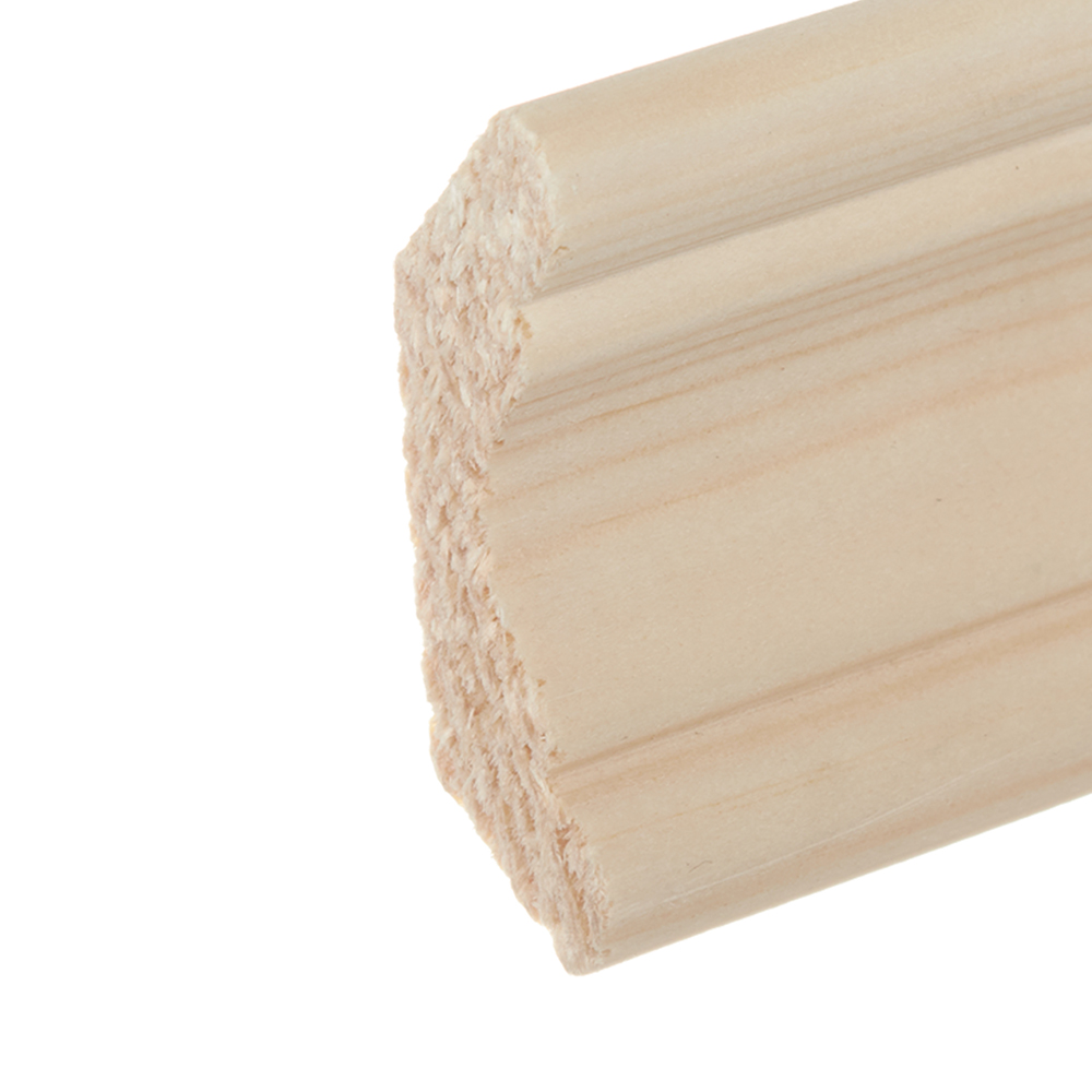 Плинтус фигурный 40х11х2500 мм сорт Экстра сращенный