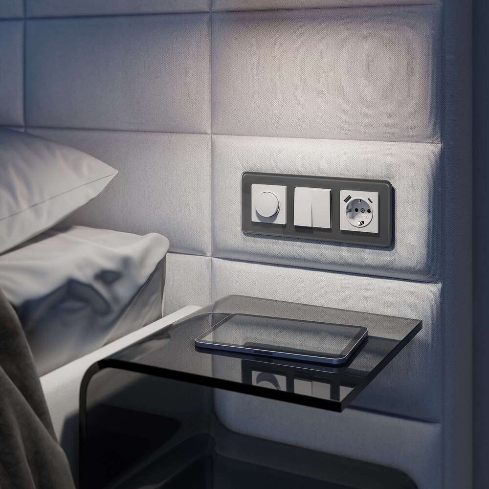 Розетка Werkel встраиваемая белая с USB-A/ Type-C (a056272)