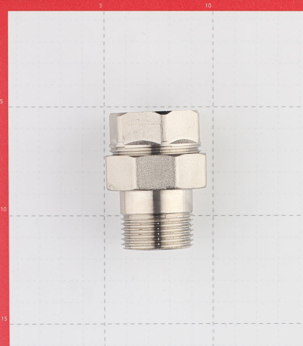 Американка прямая Valtec 1 ВР(г) х 1 НР(ш) латунная (VTr.341.N.0006)