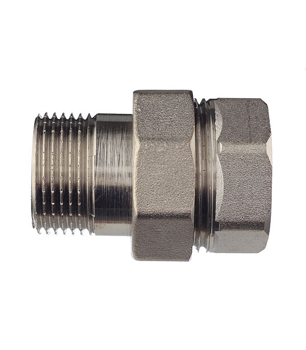 Американка прямая Valtec 1 ВР(г) х 1 НР(ш) латунная (VTr.341.N.0006)
