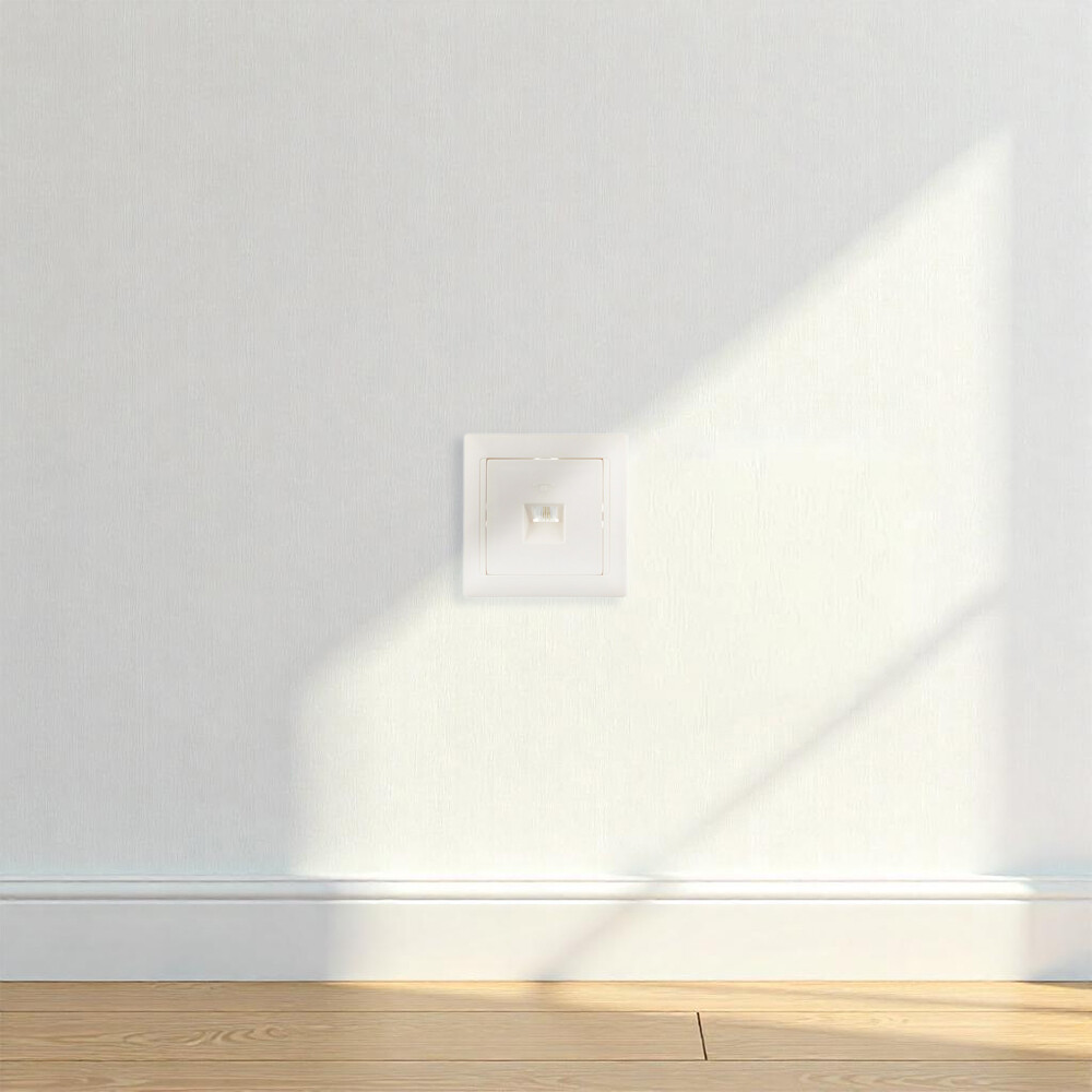 Розетка телефонная Svet встраиваемая бежевая RJ11 (SV1001-0041)