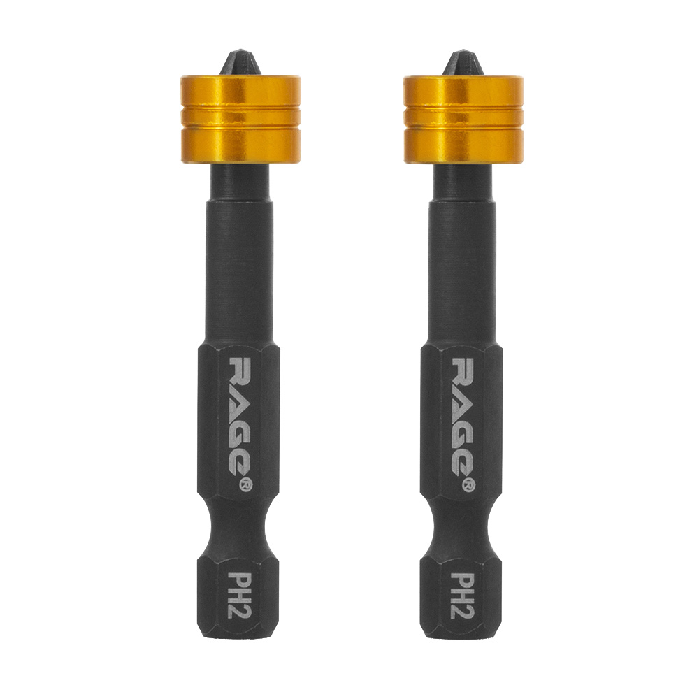 Бита Rage by Vira (554133) PH2 магнитная 50 мм c ограничителем (2 шт.)