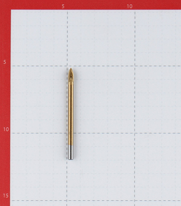 Сверло по плитке и стеклу Практика 5х68 мм квадро (034-960)