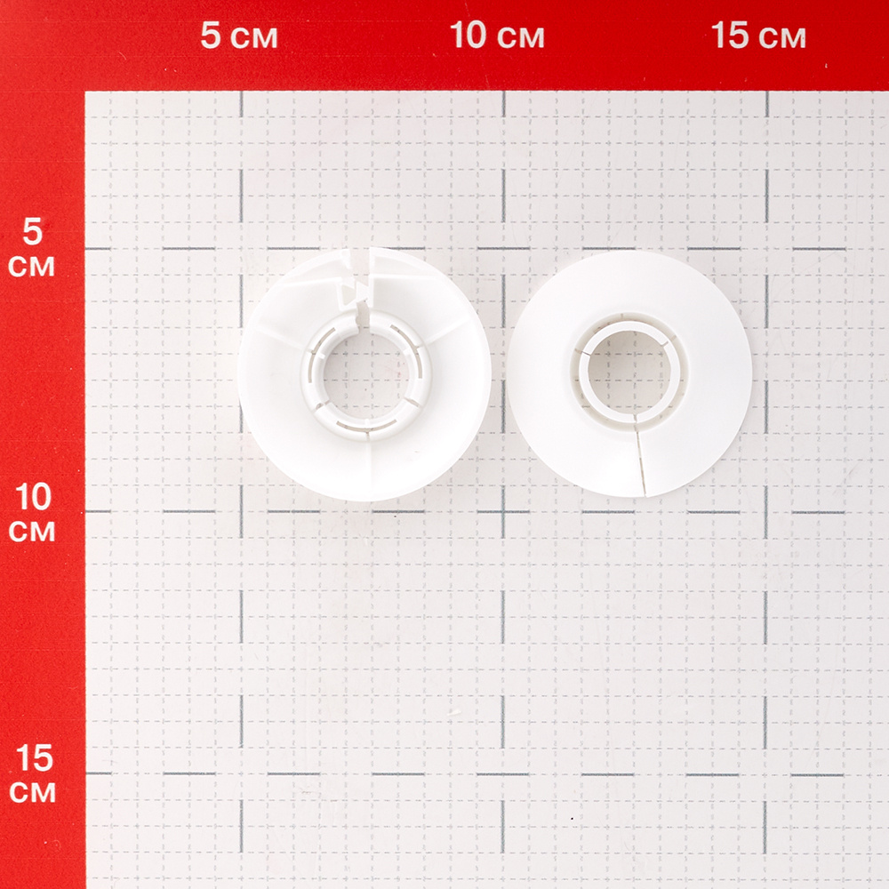 Обвод для труб ПВХ декоративный Ideal 16-22 мм белый (2 шт.)