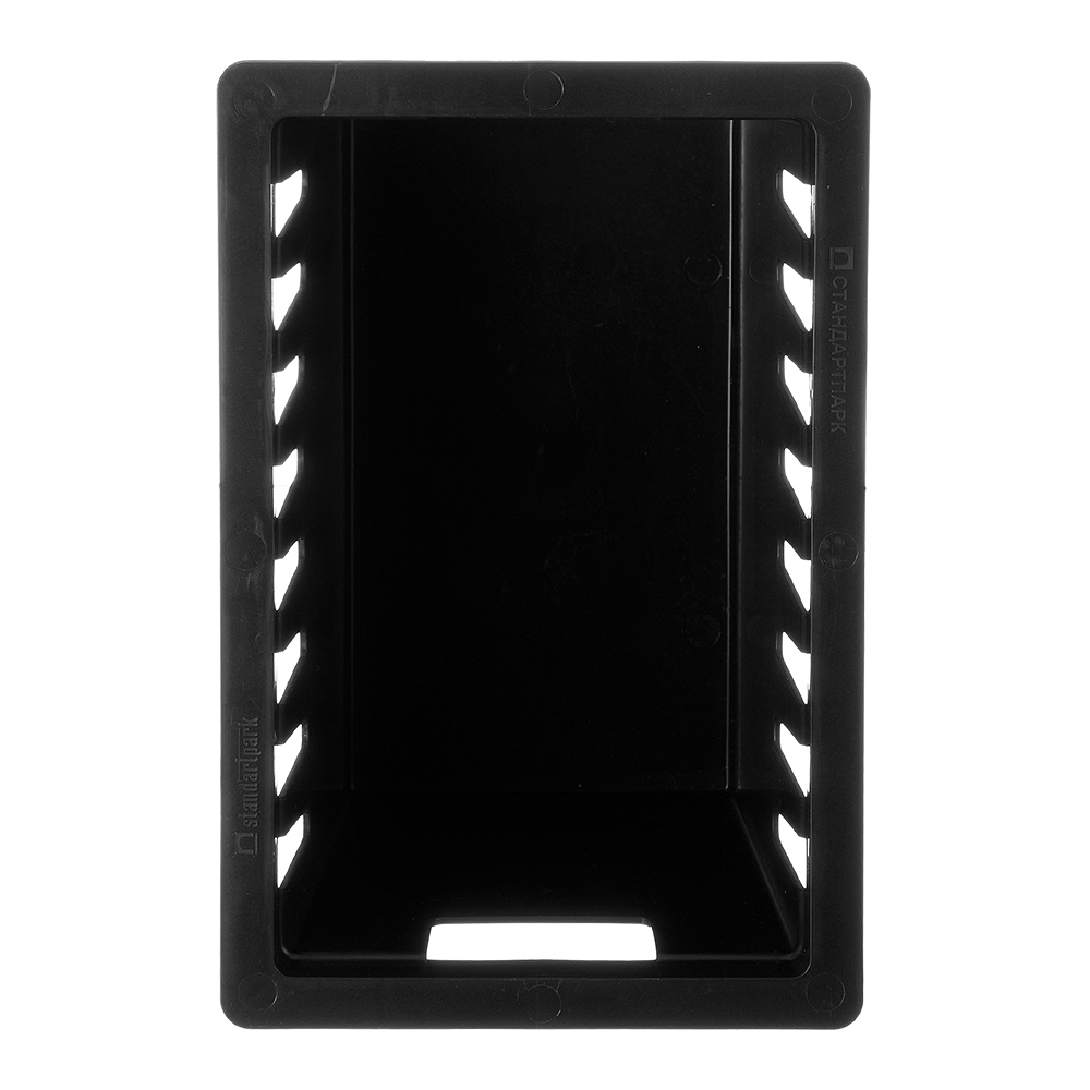 Корзина для дождеприемника пластиковая 300х300 мм Standartpark Polymax Basic черная