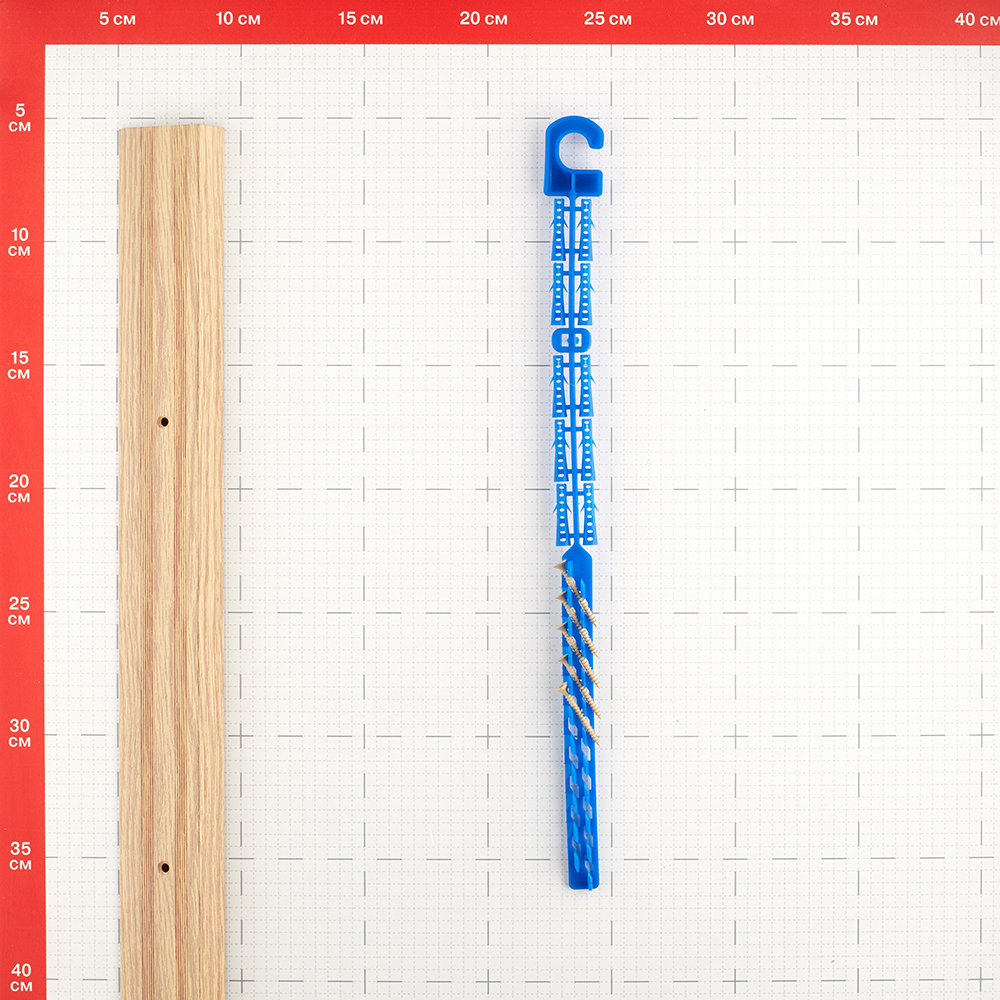 Порог алюминиевый угловой наружный 40х20х900 мм дуб