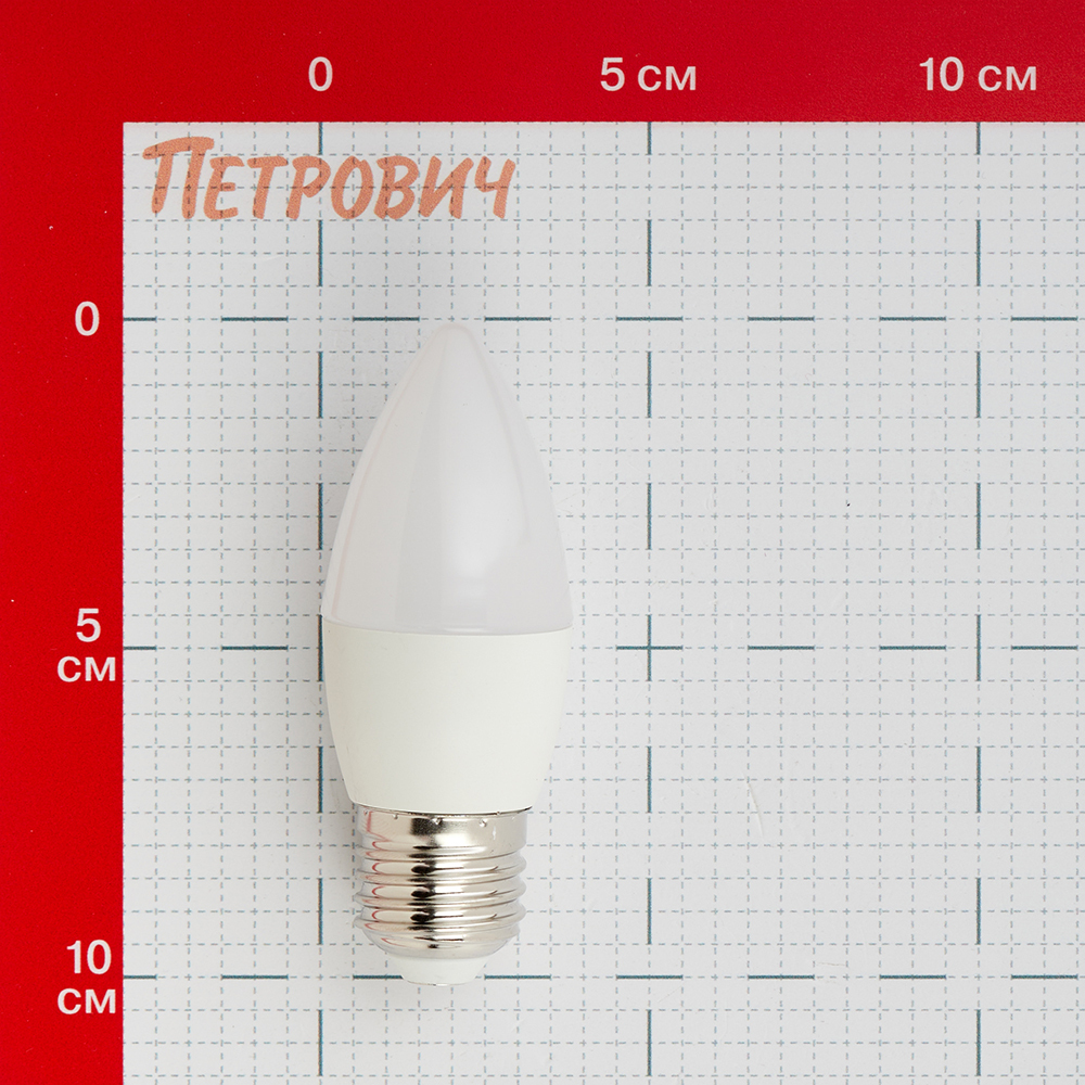 Лампа светодиодная Онлайт E27 4000К 10 Вт 750 Лм 220-240 В свеча матовая