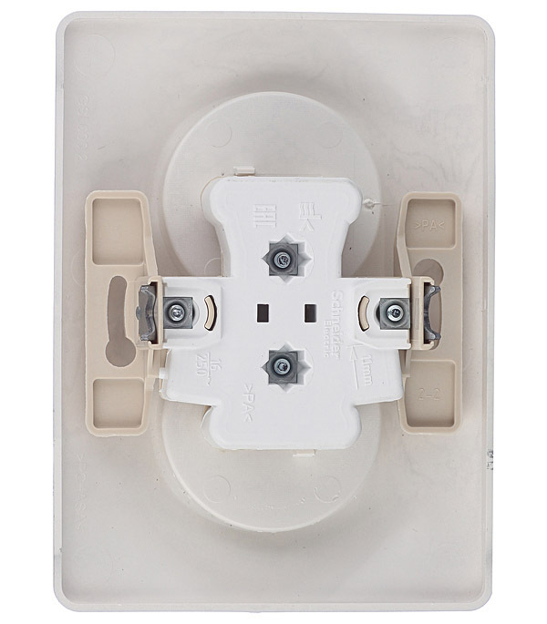 Розетка Systeme Electric Glossa встраиваемая алюминий (GSL000320)