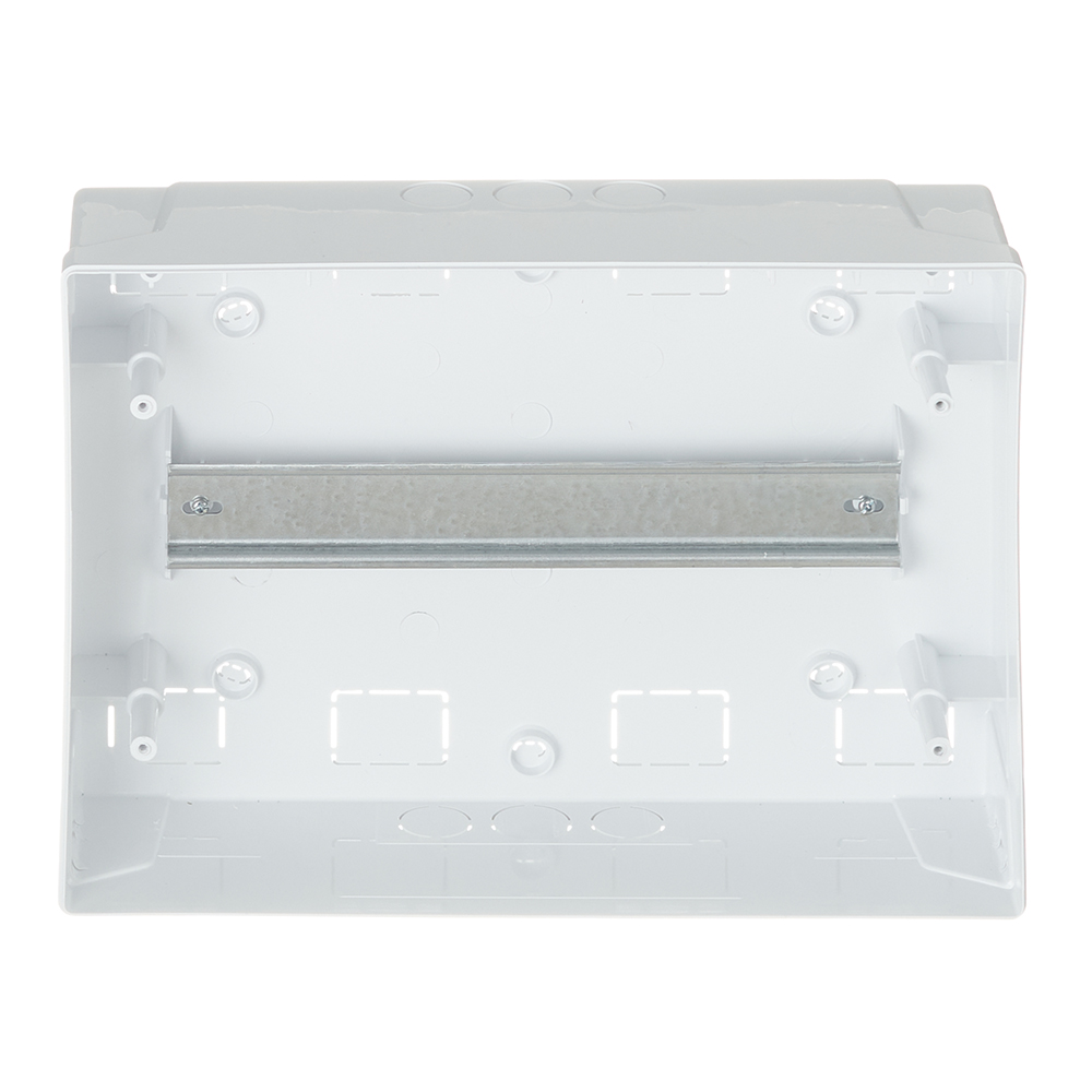 Щит распределительный навесной Makel ЩРН-П-12 пластиковый IP40 285х210х97 мм 12 модулей с DIN-рейкой и нулевой шиной