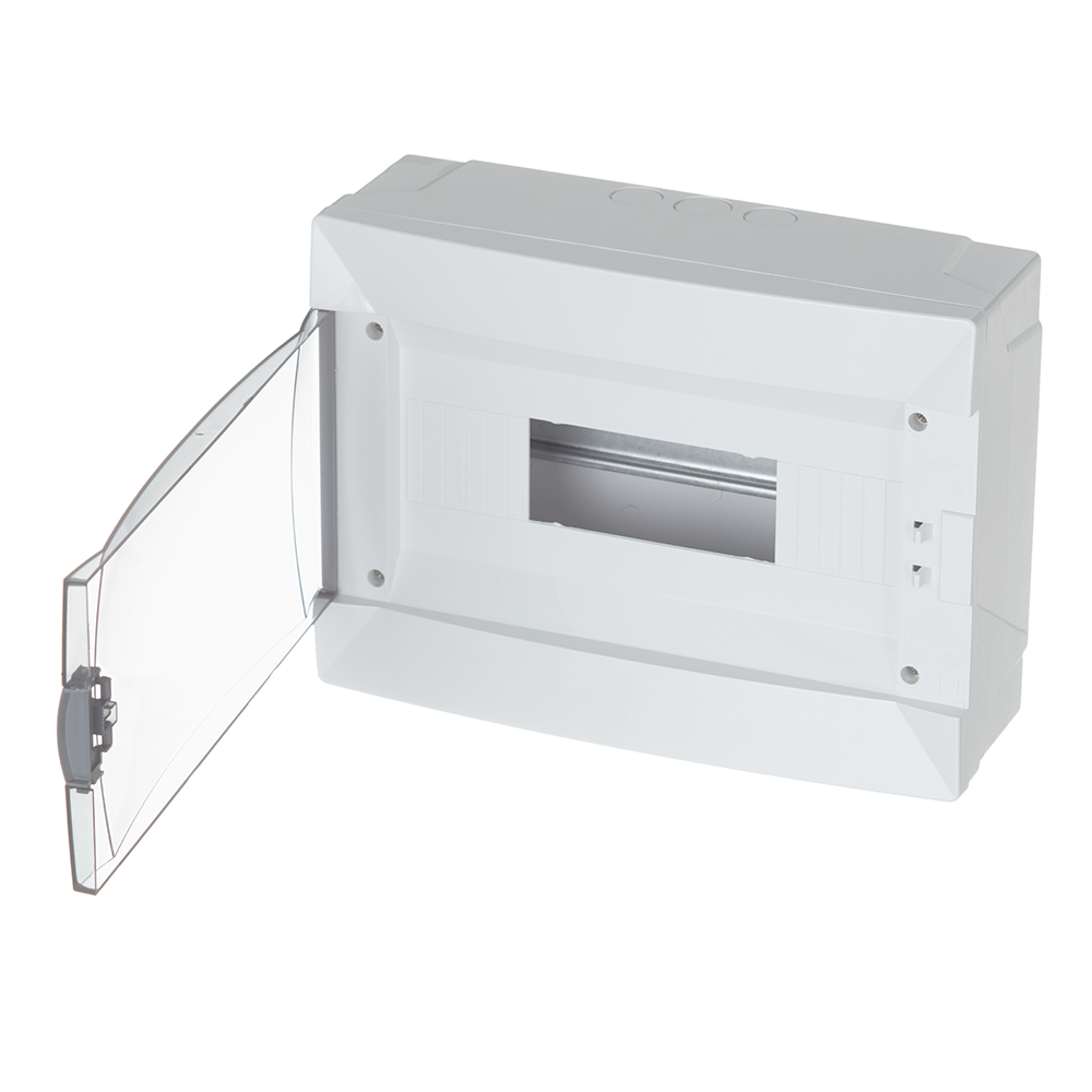 Щит распределительный навесной Makel ЩРН-П-12 пластиковый IP40 285х210х97 мм 12 модулей с DIN-рейкой и нулевой шиной