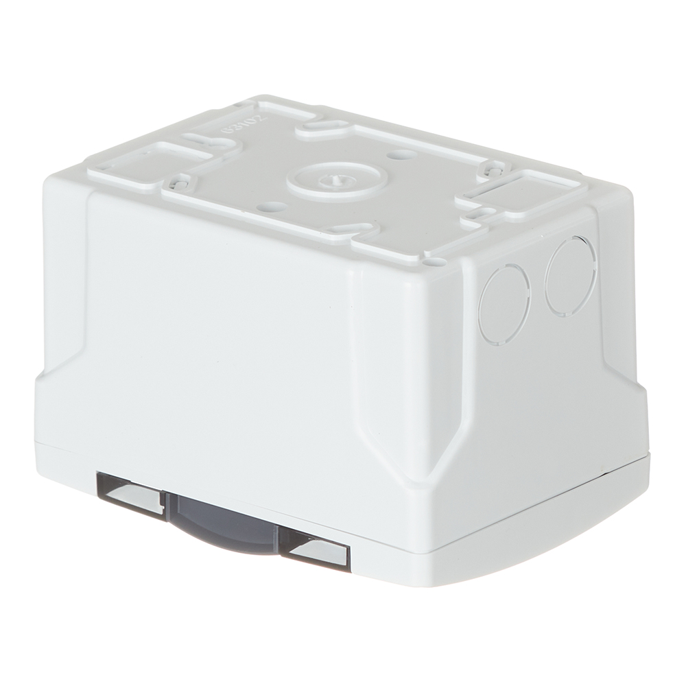 Щит распределительный навесной Makel ЩРН-П-2 пластиковый IP40 2 модуля белый