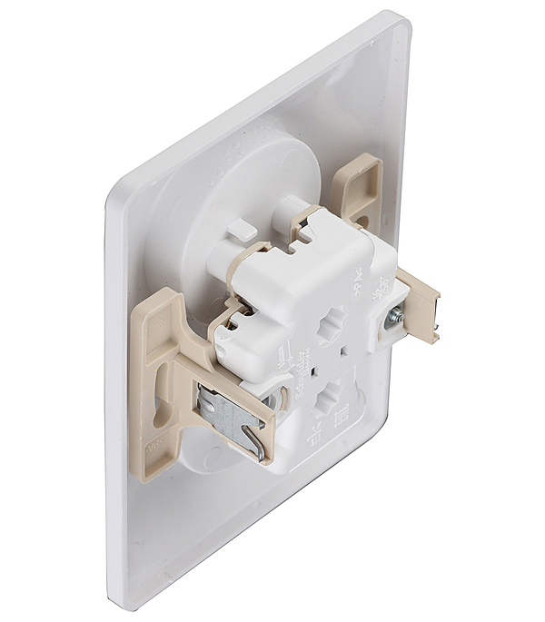 Розетка Systeme Electric Glossa встраиваемая белая (GSL000120)