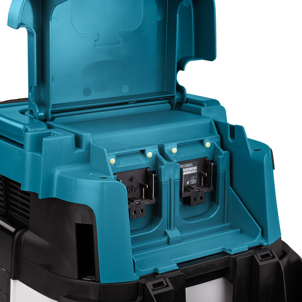 Строительный пылесос аккумуляторный/электрический Makita LXT DVC150LZ 240 Вт 18 В 15 л без АКБ и ЗУ