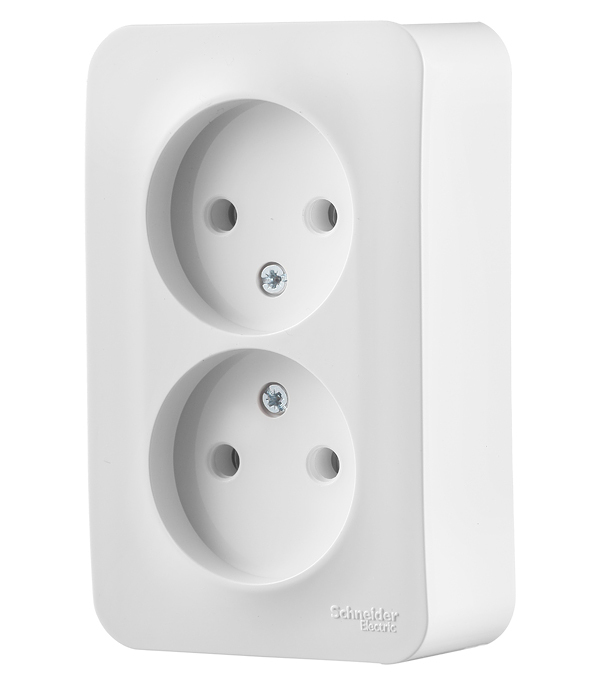 Розетка Systeme Electric Blanca накладная белая (BLNRA000211)