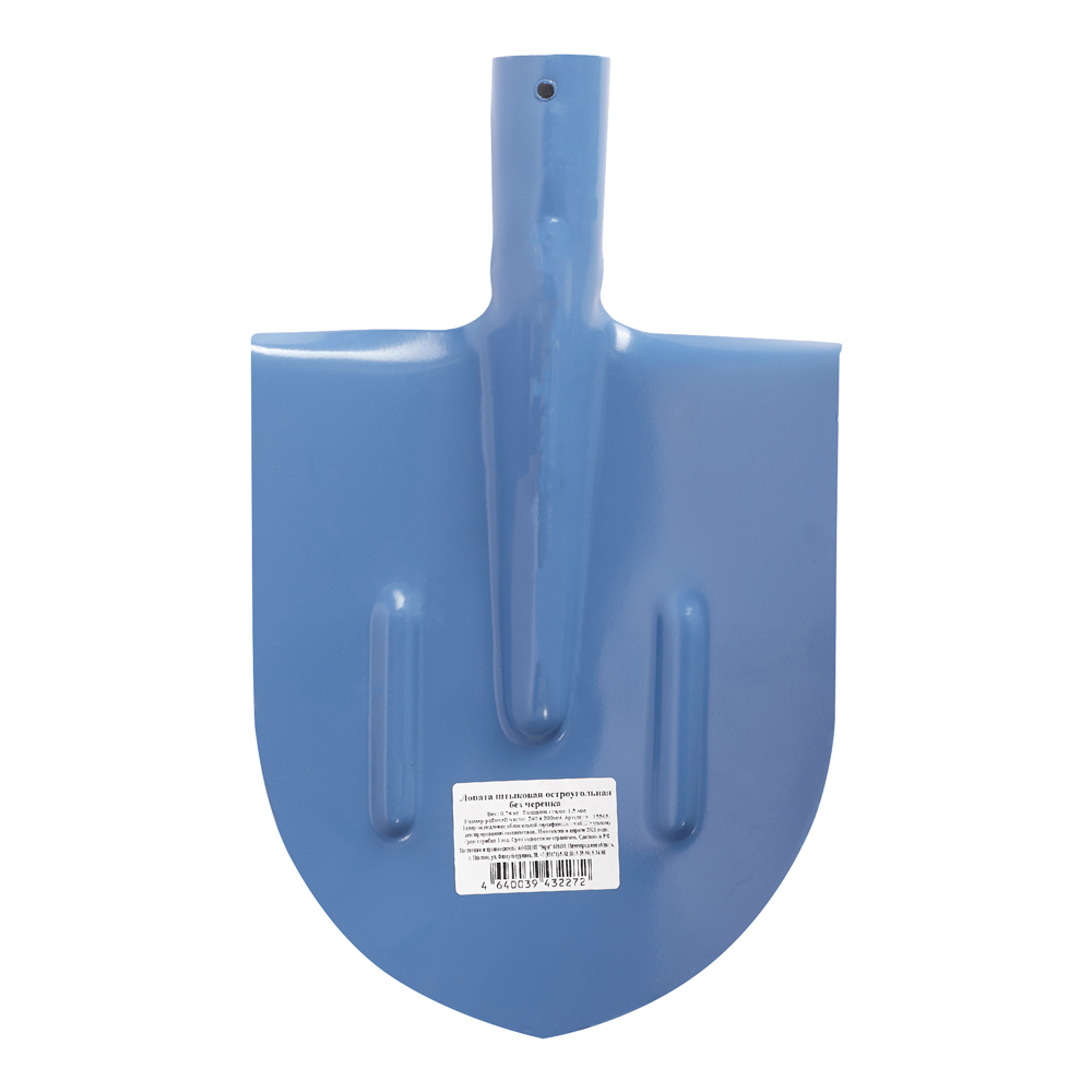 Лопата штыковая Павловская Заря стальная садовая без черенка (155651)