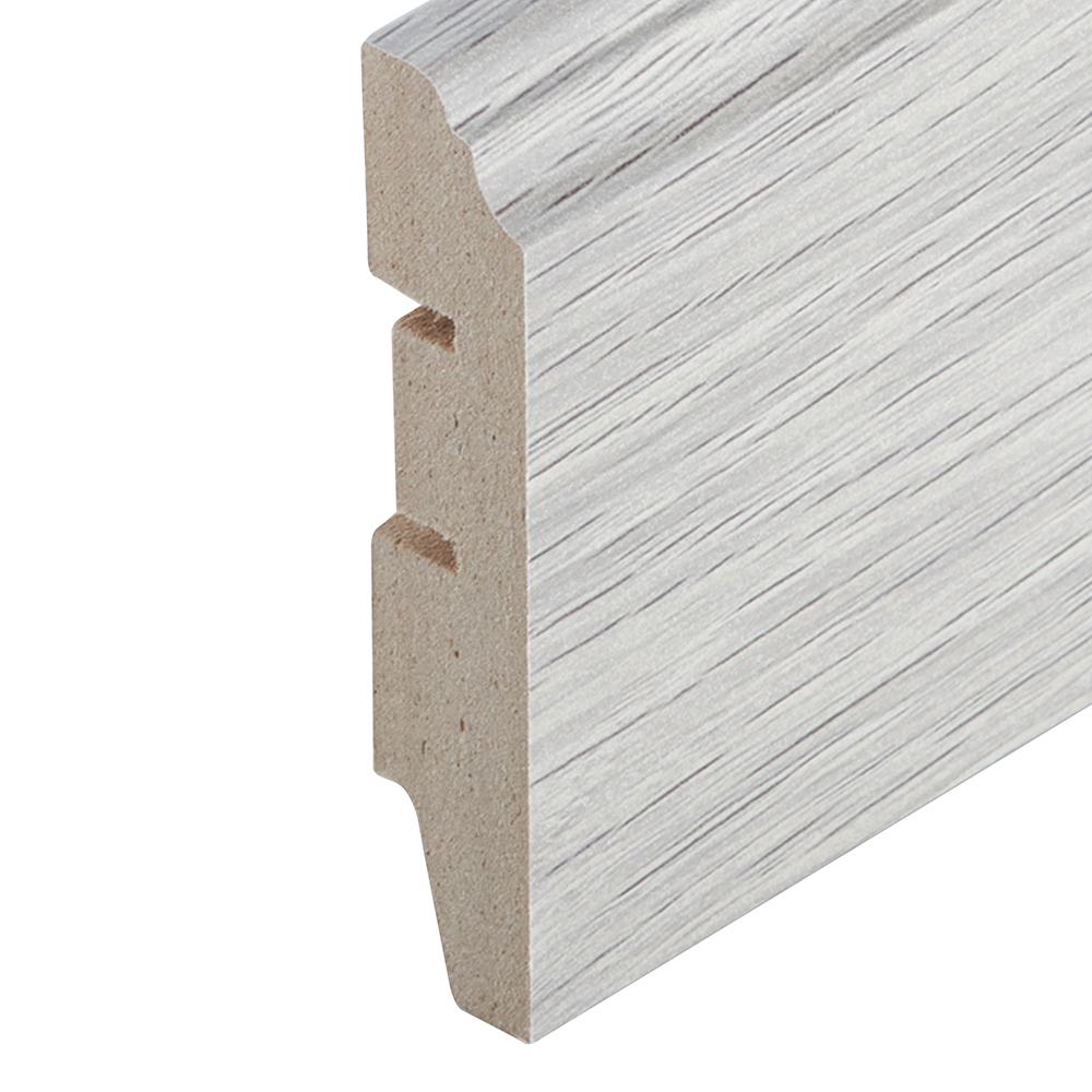 Плинтус МДФ Cosca Décor WP07 дуб серый 80х16х2400 мм
