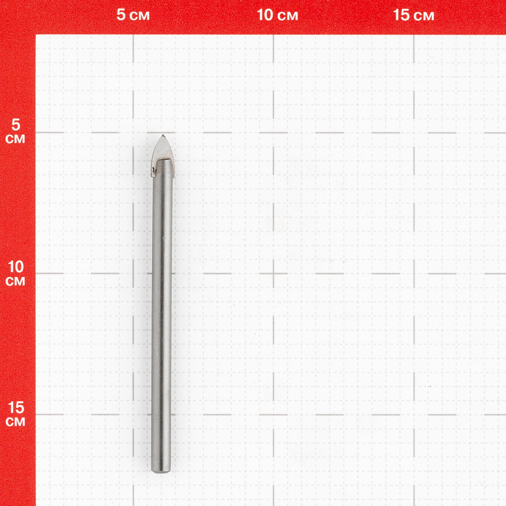 Сверло по плитке и стеклу КМ 10х120 мм (815753)