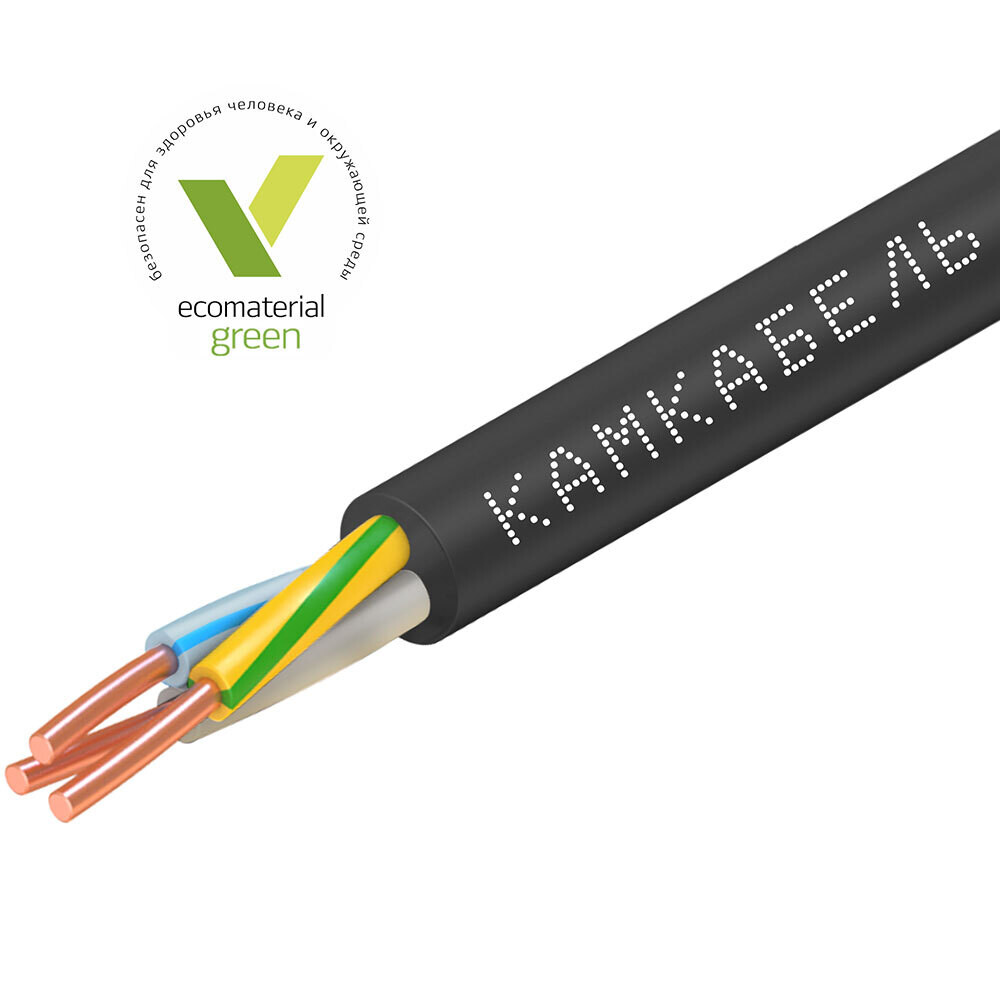 Кабель Камкабель ВВГнг(А)-LS 3х6