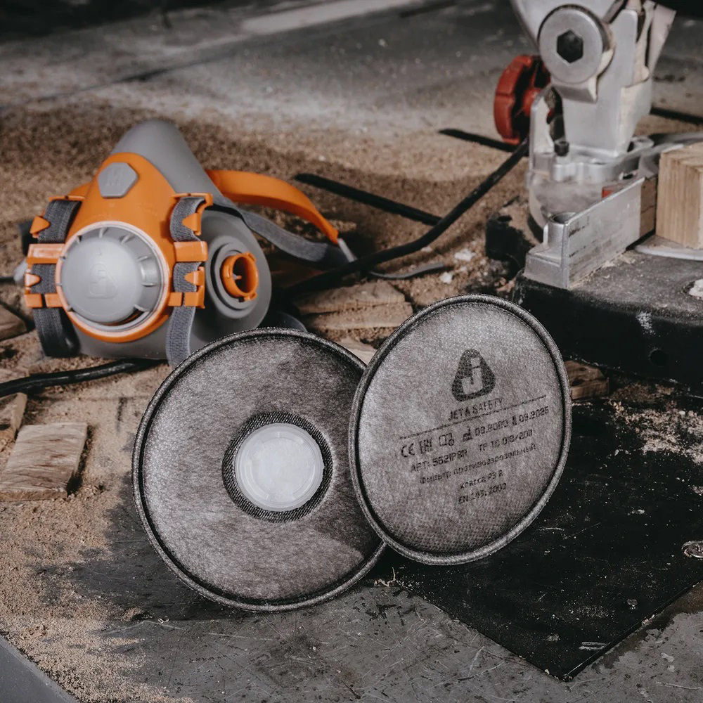 Полумаска Jeta Safety FFP3 с фильтрами в комплекте (WeldKit6500-M)