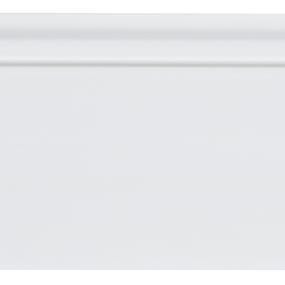 Плинтус экополимер Солид 105х14х2000 мм белый (1 UHD 06/105C)